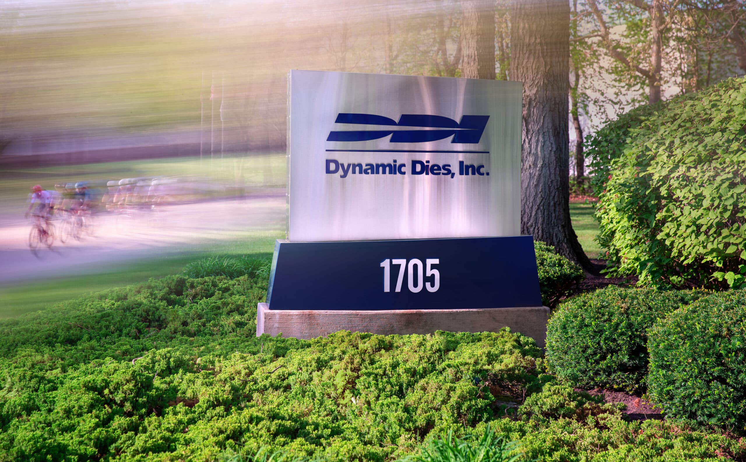 Dynamic Dies Incorporated sign 