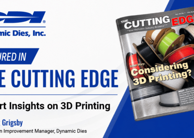 On the Cover of ‘The Cutting Edge’ — Expert Insights on 3D Printing